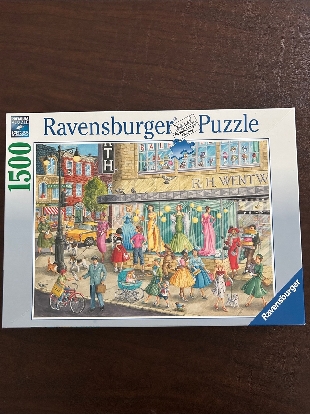 Ravensburger Multicolor Vintage Street Scene 1500-Piece Puzzle